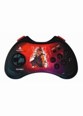 Sony Playstation 2 PS2 Street Fighter Anniversary Akuma Controller Complete CIB
